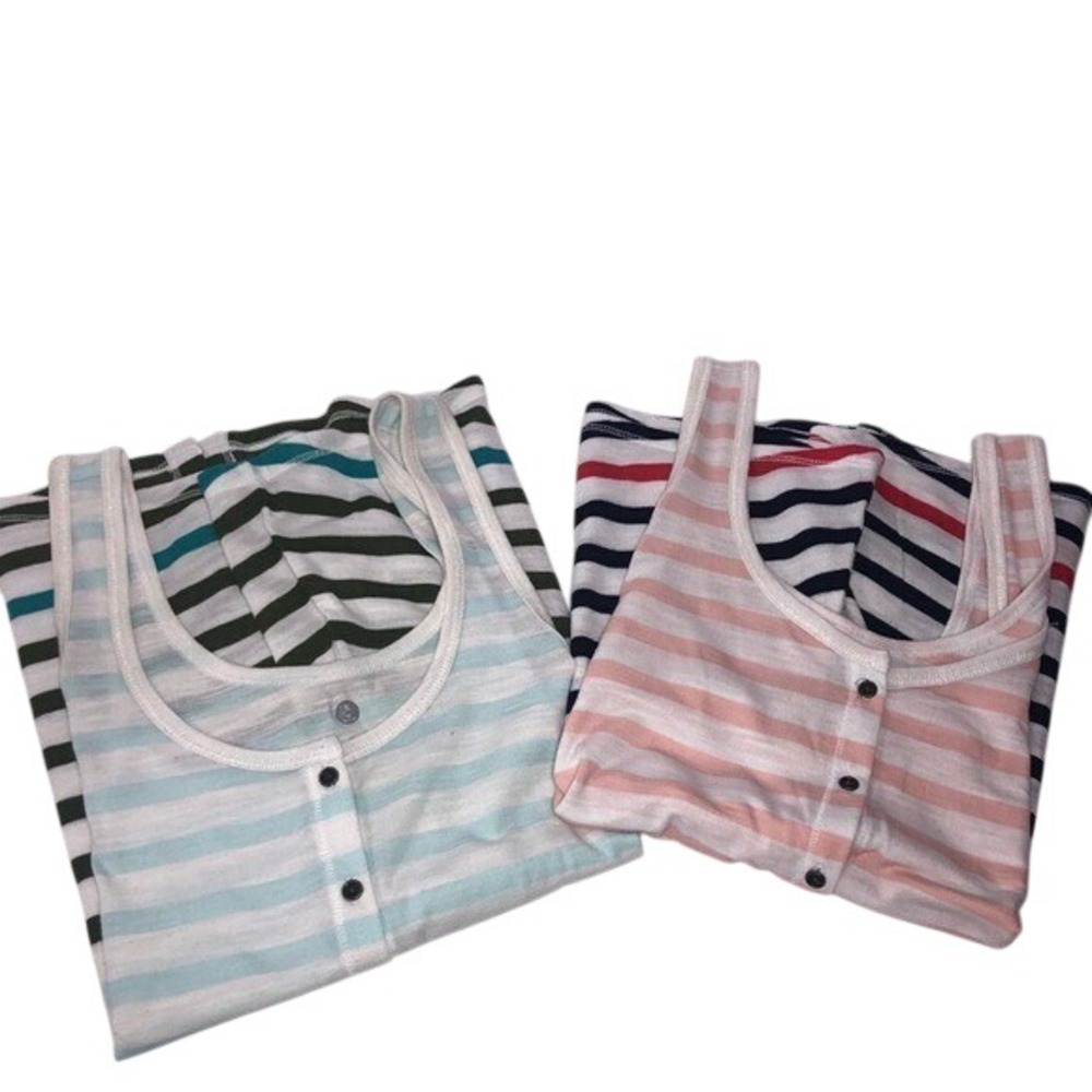 SO 2 Women's Stripped Tanks Tops Size Medium